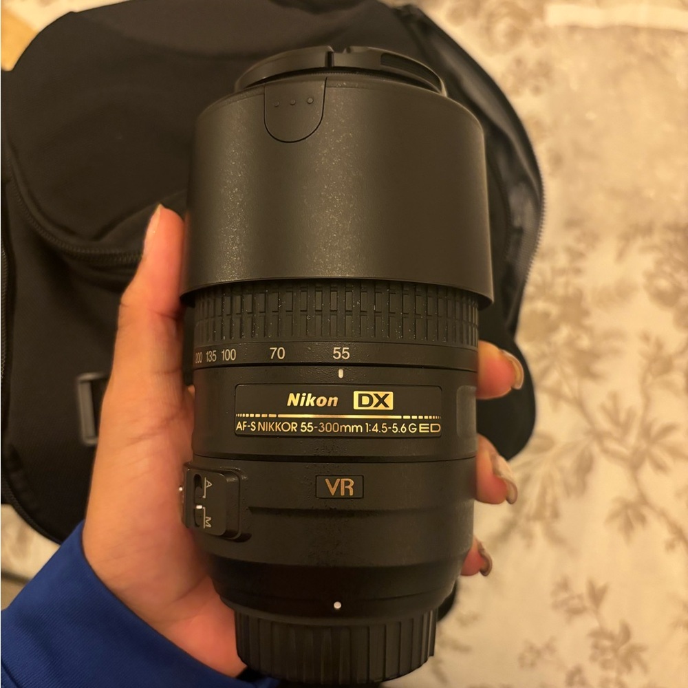 Nikon DX AF-S NIKKOR 55-300mm Lens - Black